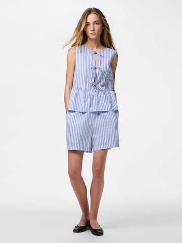 PIECES Loose fit Pants 'PCJolly' in Blue