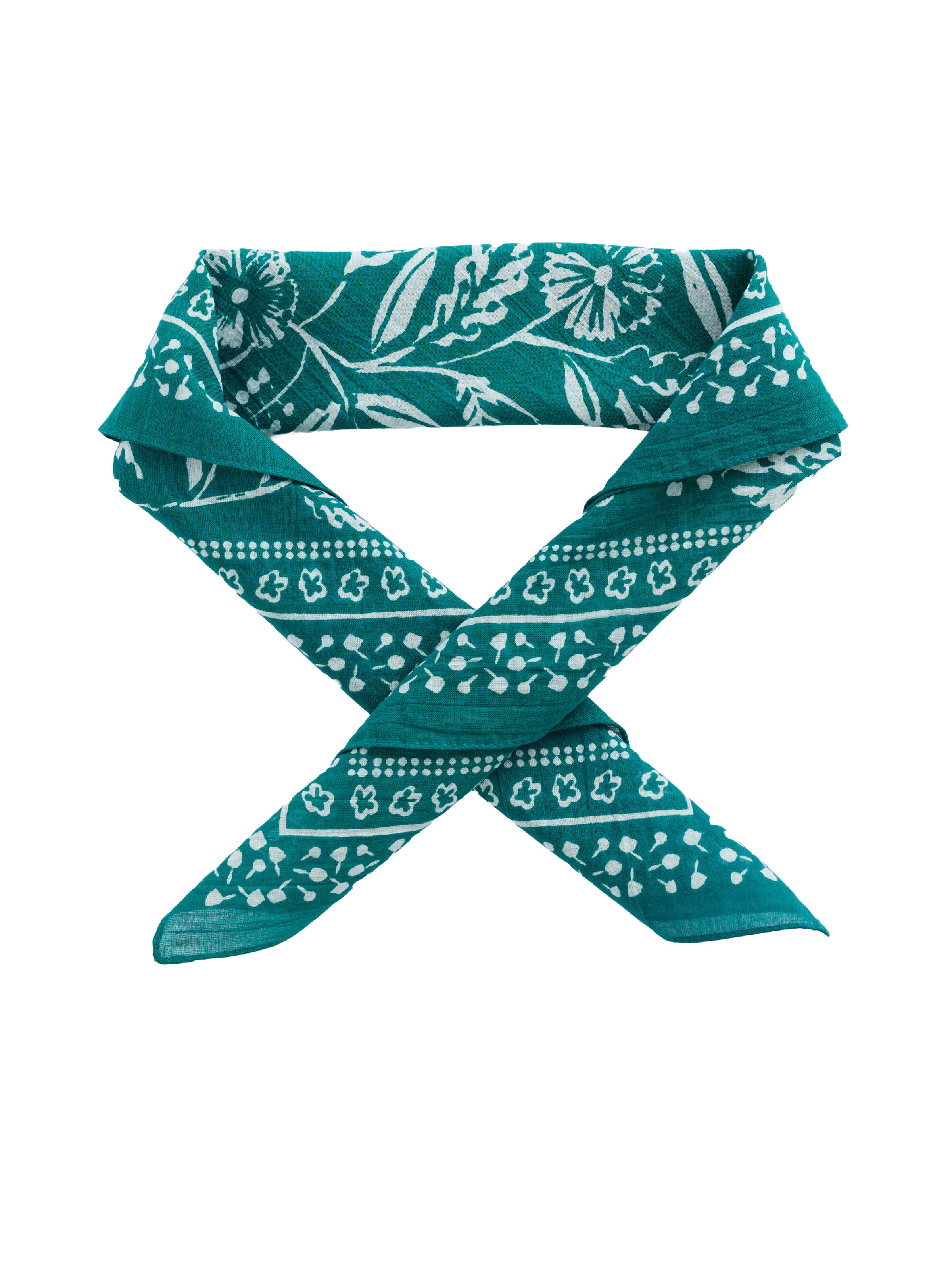 Seasalt Cornwall Scarf 'Sailor Square' in Blue: front