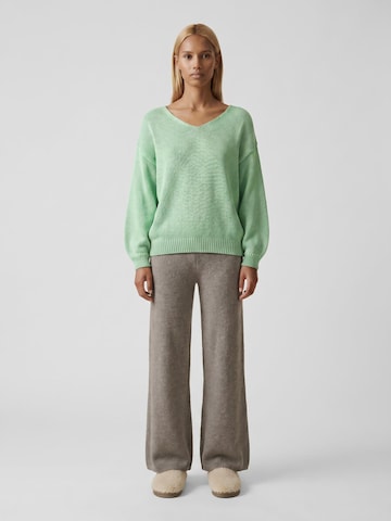 americandreams Oversized sweater 'Milana Cotton' in Green