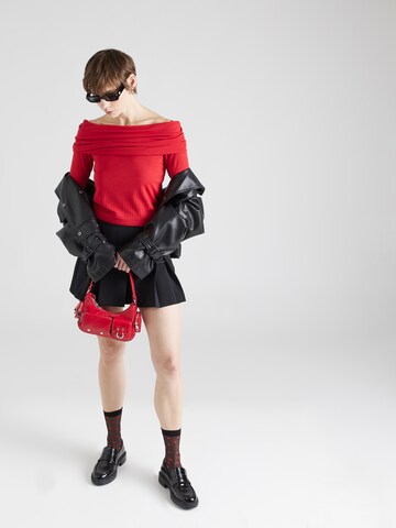 Maglietta 'PCLAYA' di PIECES in rosso
