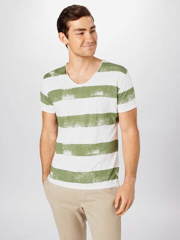 Key Largo - Regular Fit Camisa 'MT AIRFLIGHT' em verde: frente