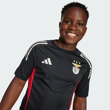 ADIDAS PERFORMANCE Functioneel shirt 'Benfica Lissabon Tiro 25 Competition' in Zwart