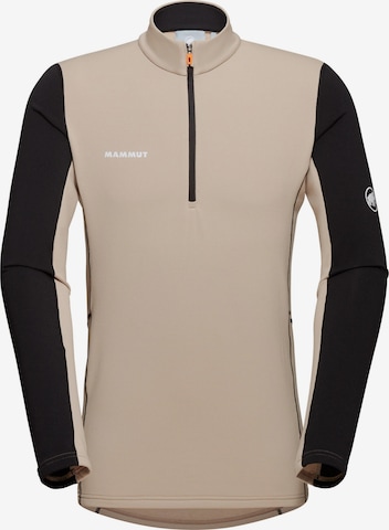 MAMMUT Performance Shirt 'Aenergy' in Beige: front