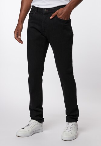 ROY ROBSON Slimfit Jeans in Schwarz