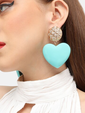 Boucles d'oreilles 'Vidhya' SOHI en bleu : devant