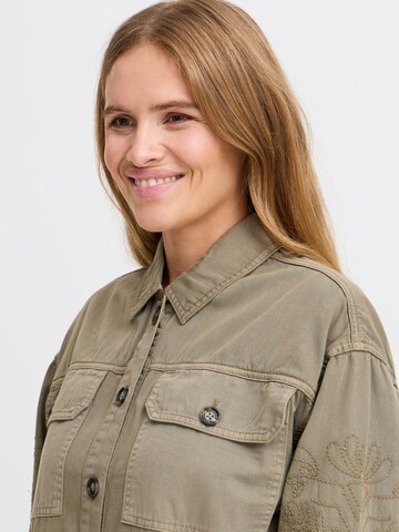 PULZ Jeans Tussenjas ' PZLAINA Jacket ' in Groen