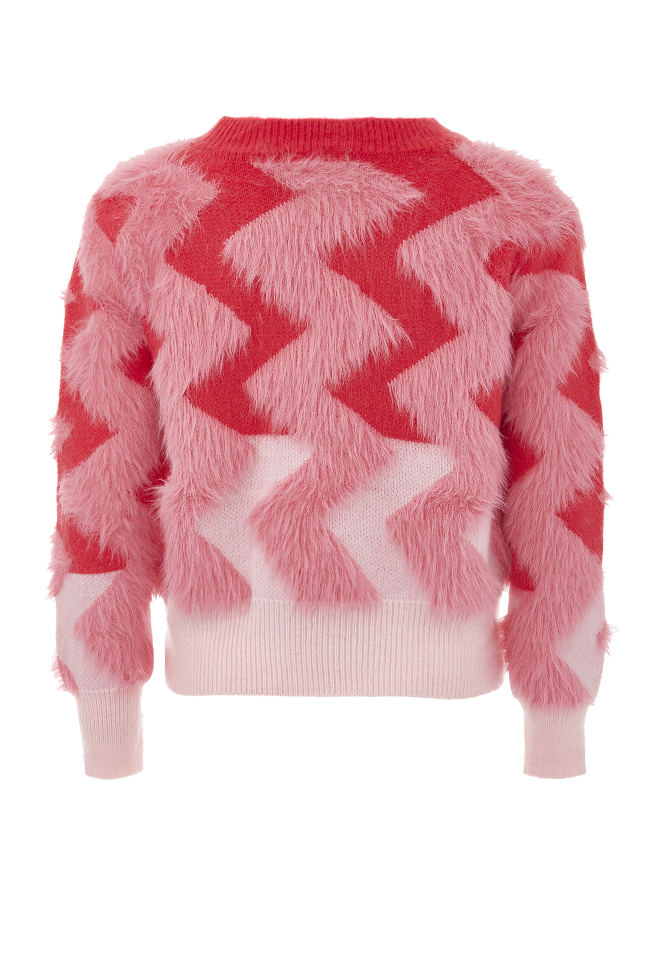 swirly Sveter - Ružová