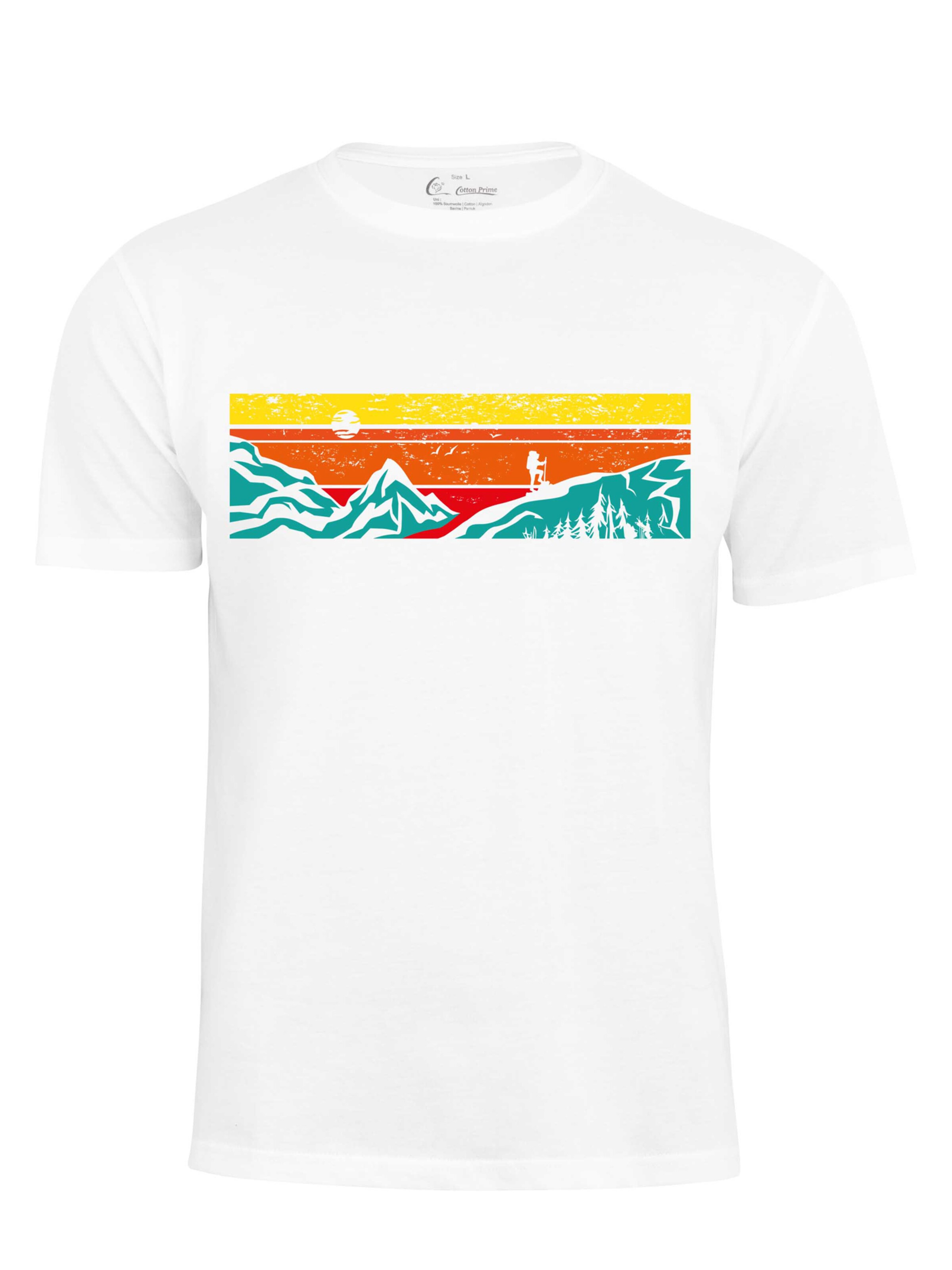 Cotton Prime T-Shirt in Weiß: Vorderseite