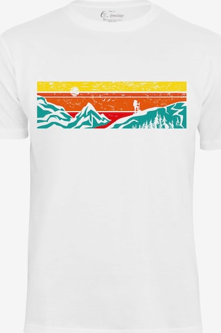 T-Shirt Cotton Prime en blanc : devant