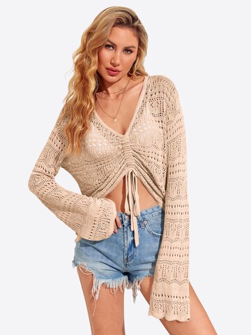 Imily Bela Sveter - Béžová: predná strana