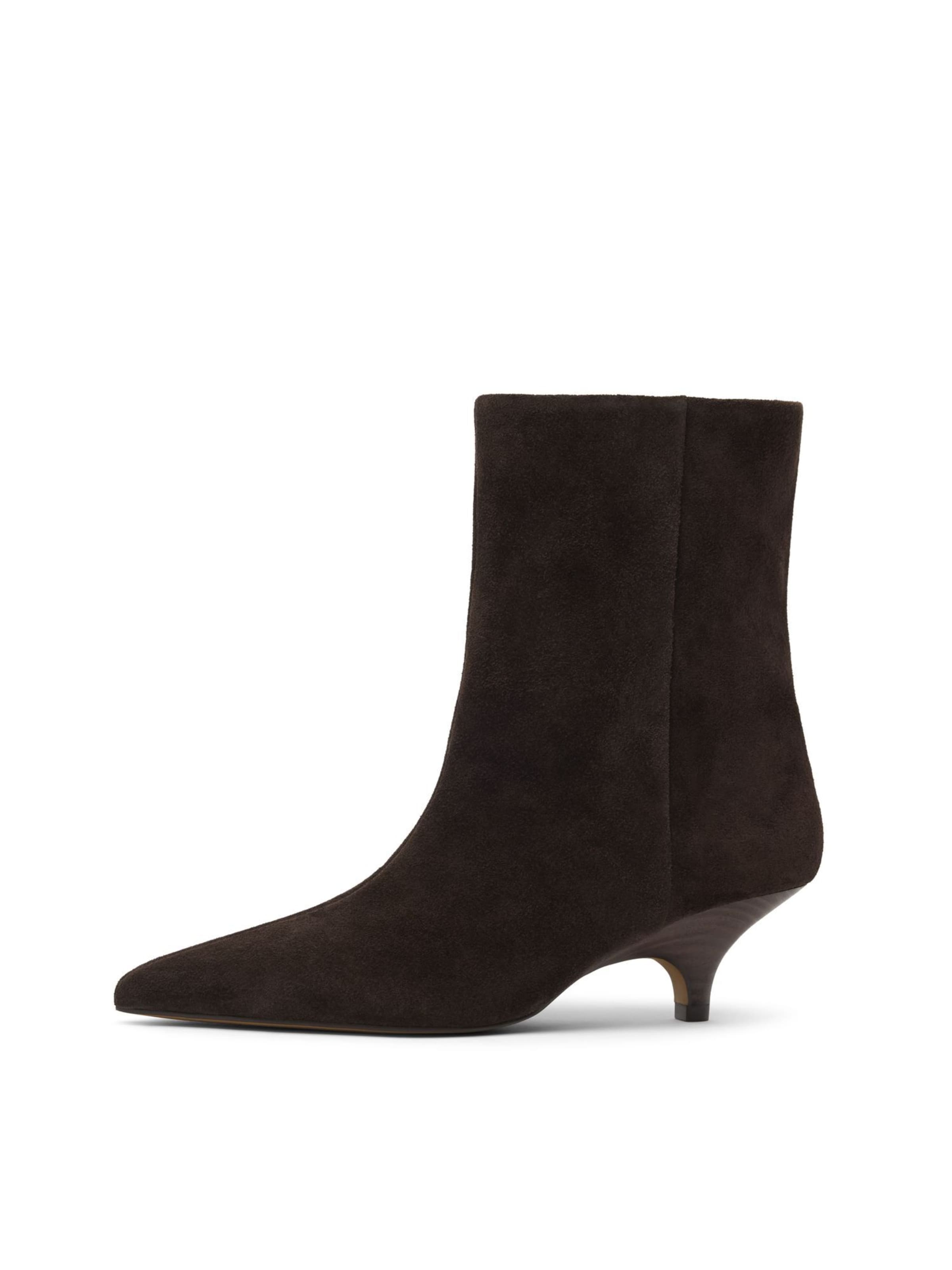 SACHA Bottines en 36 en marron, Vue avec produit