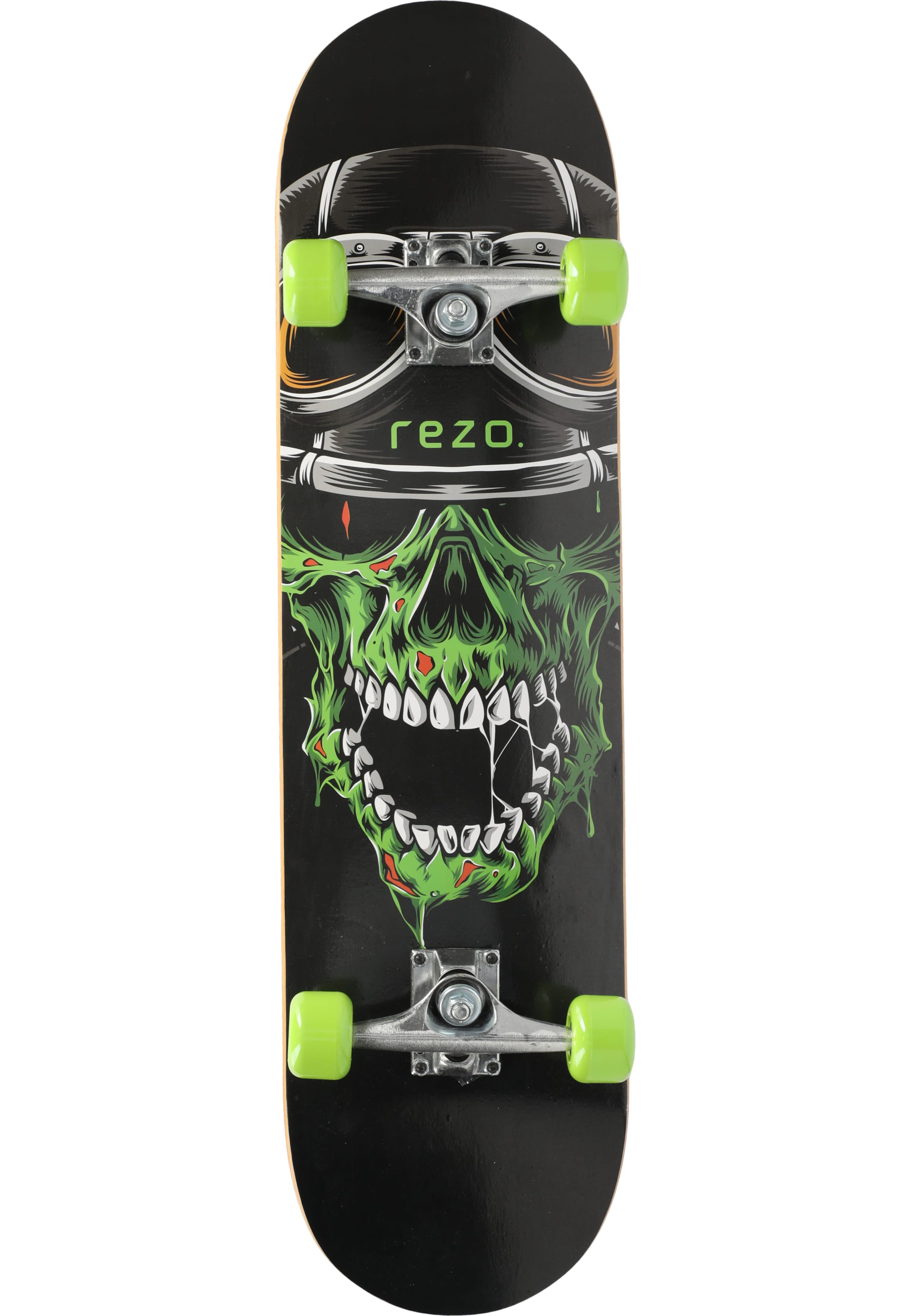 Rezo Skateboard 'Kona' in Groen: voorkant