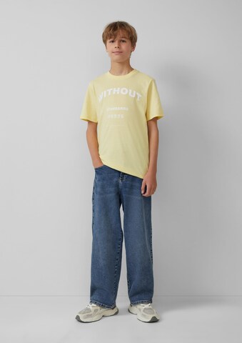 T-Shirt s.Oliver en jaune