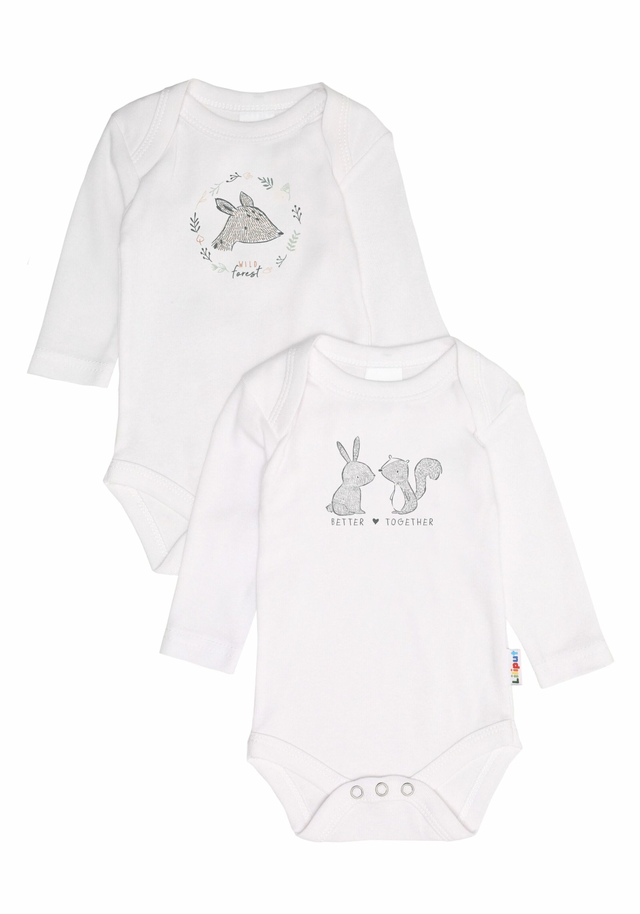 LILIPUT Romper/Bodysuit in White: front