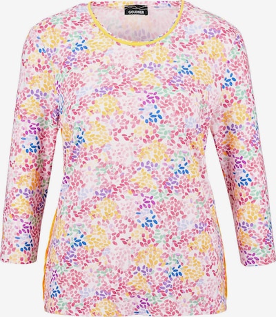Goldner Shirt in S in Blue / Yellow / Light pink / White, Item view