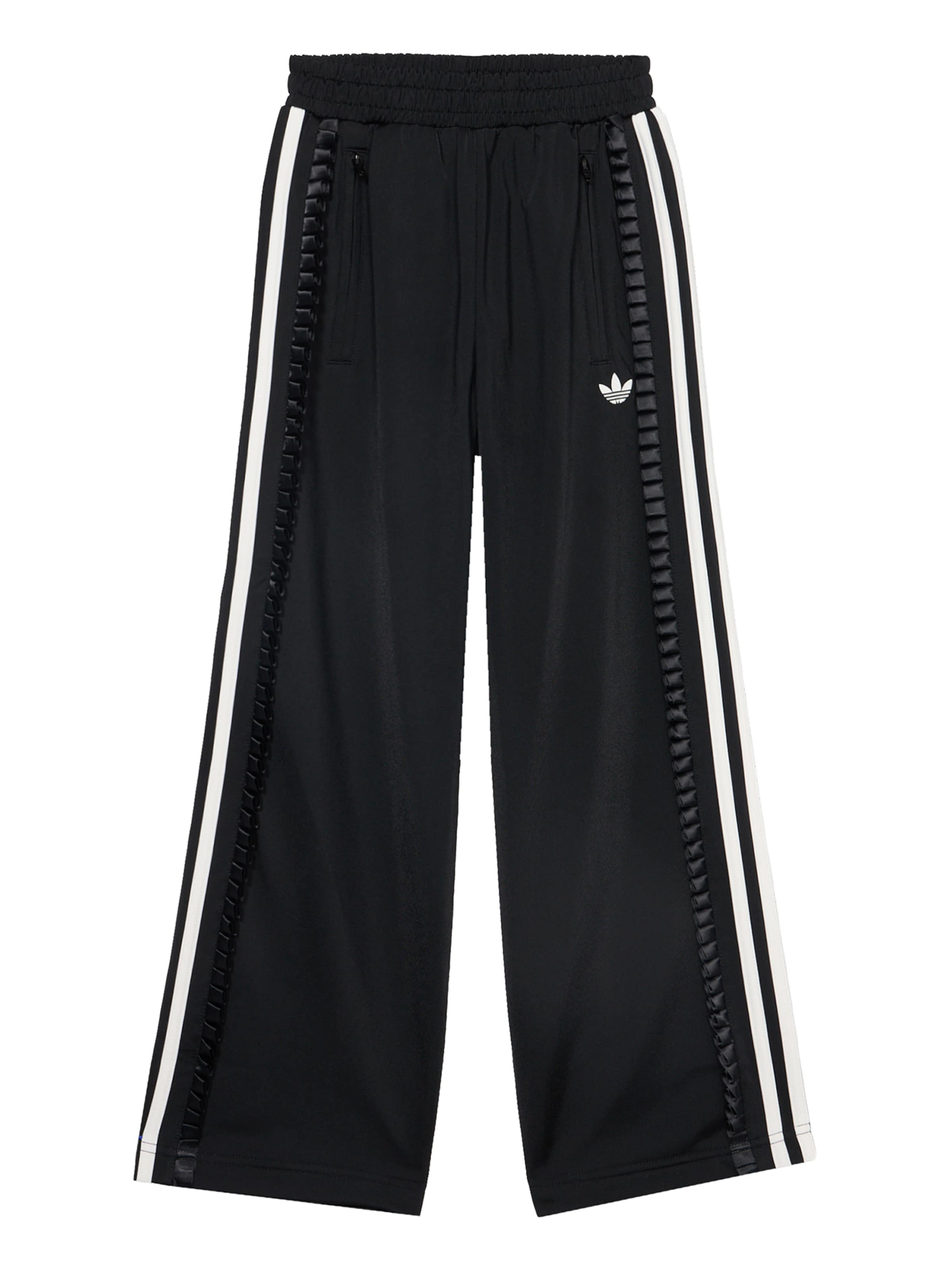 ADIDAS ORIGINALS Bő szár Nadrág 'FIREBIRD' - fekete: elől