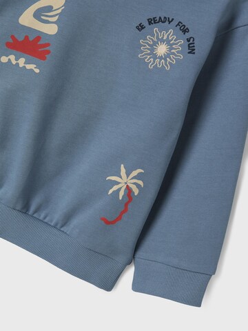 NAME IT Sweatshirt i blå