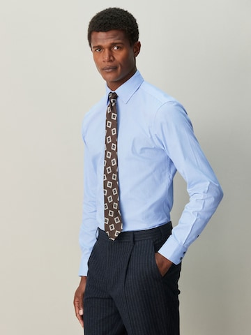 Coupe slim Chemise Next en bleu