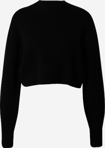 Pull-over Calvin Klein Jeans en noir : devant