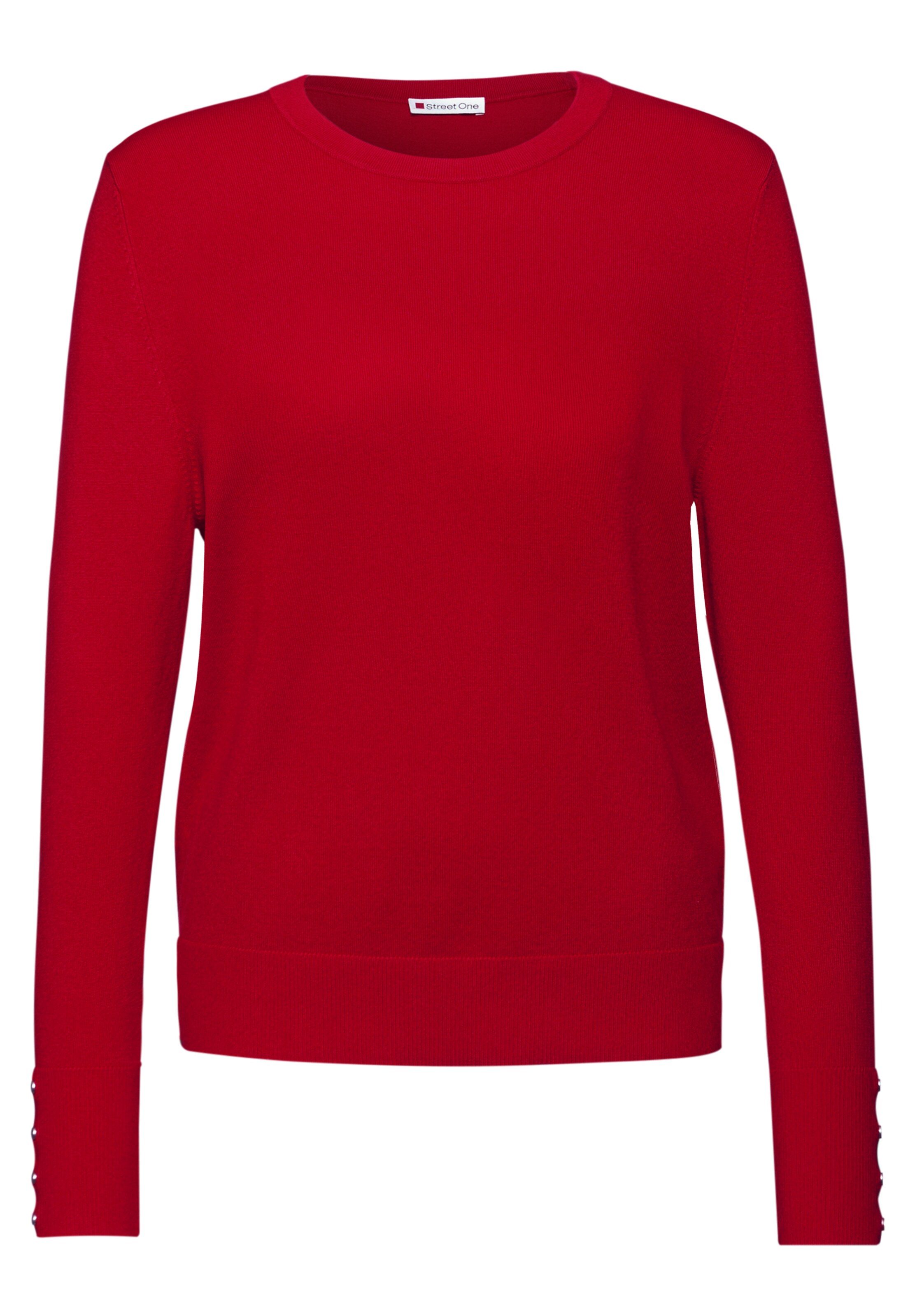 STREET ONE Pullover in Rot: Vorderseite