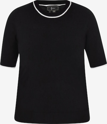 juoda faina Megztinis: priekis