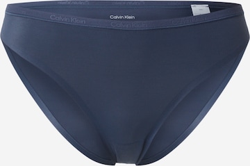 Slip Calvin Klein Underwear en bleu : devant