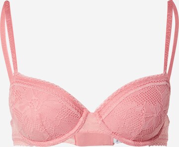 Tommy Hilfiger Underwear T-shirt BH 'DEMI' i pink: forside