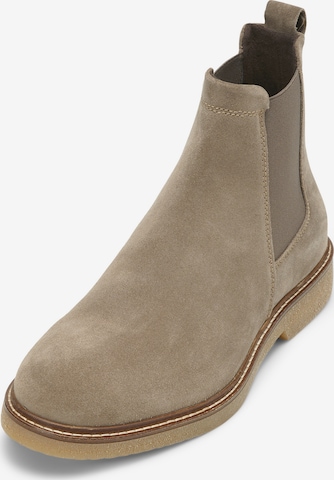 Marc O'Polo Chelsea Boots in Beige: front