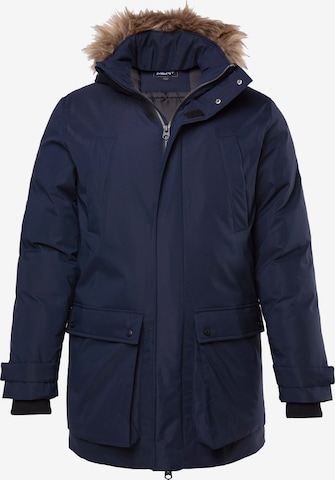 Parka d’hiver Men Plus en bleu : devant