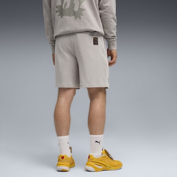 PUMA Regular Shorts 'PUMA x SONIC THE HEDGEHOG' in Grau