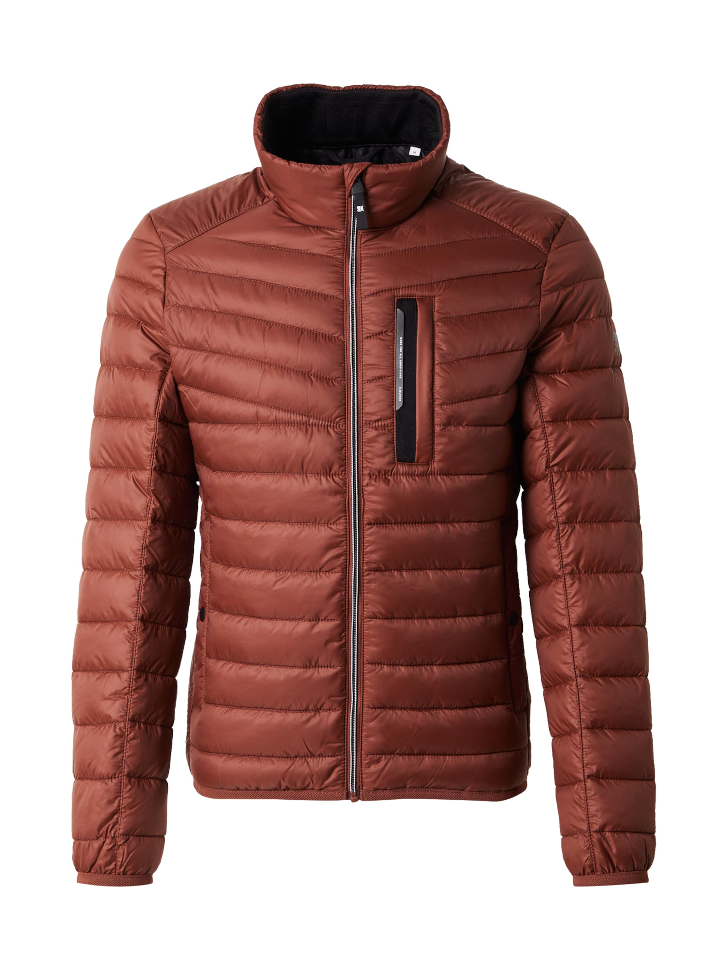 s.Oliver Übergangsjacke in Braun: Vorderseite