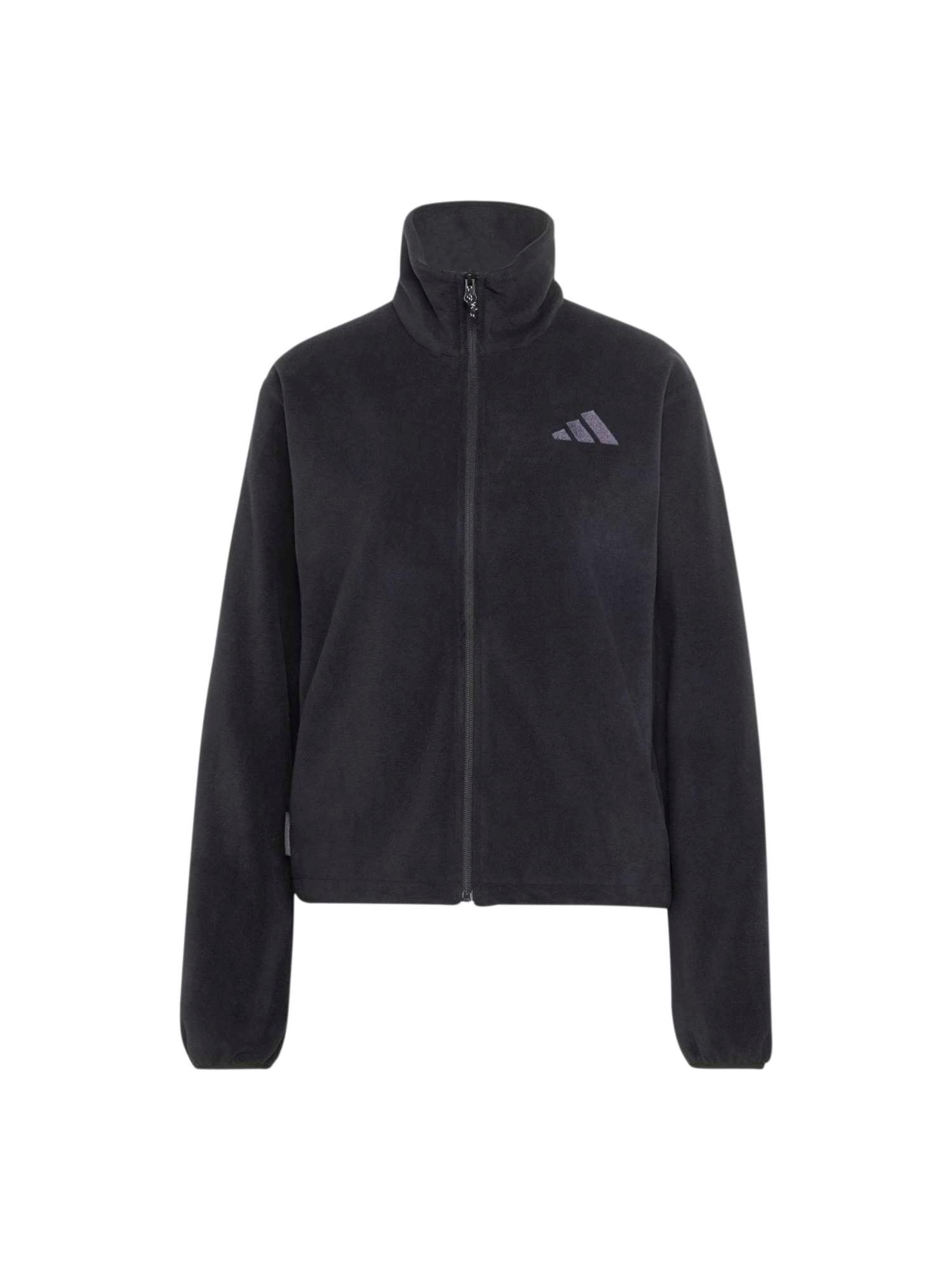 ADIDAS TERREX - Casaco de velo funcional em preto: frente