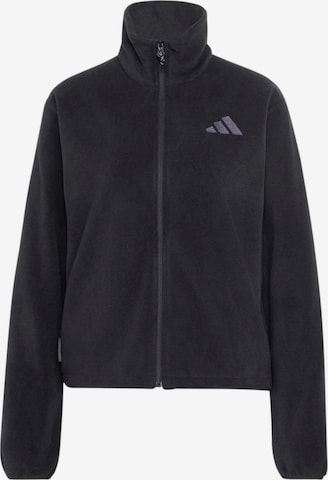 ADIDAS TERREXTehnička flis jakna - crna boja: prednji dio