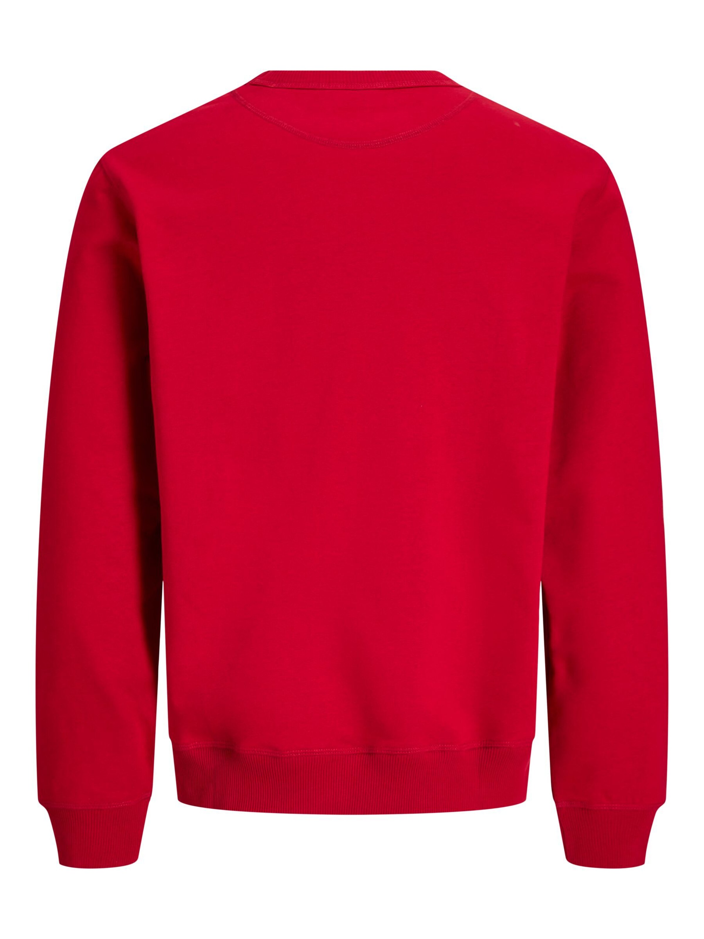 Sweat-shirt JACK & JONES en rouge