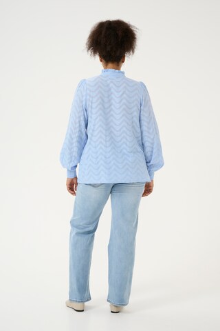 KAFFE CURVE Bluza 'Vitana' | modra barva