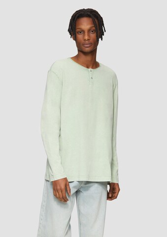 QS Shirt in Grün: Vorderseite