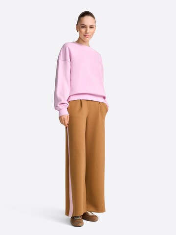 Bluză de molton de la Rich & Royal pe mov