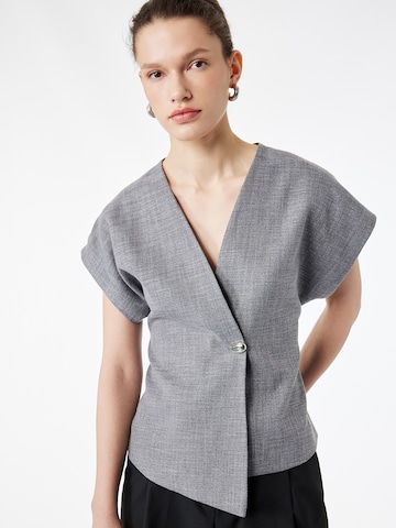 Koton Gilet in Grijs: voorkant
