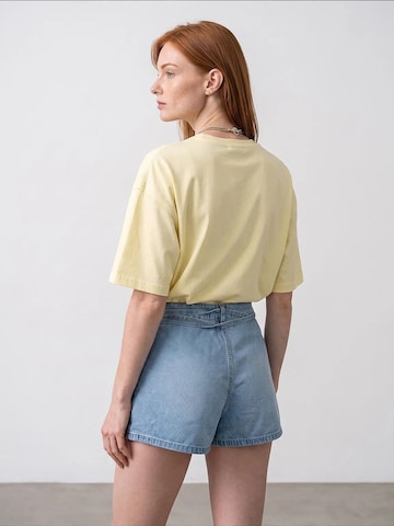 Dilvin Shirt 'T-Shirts' in Yellow