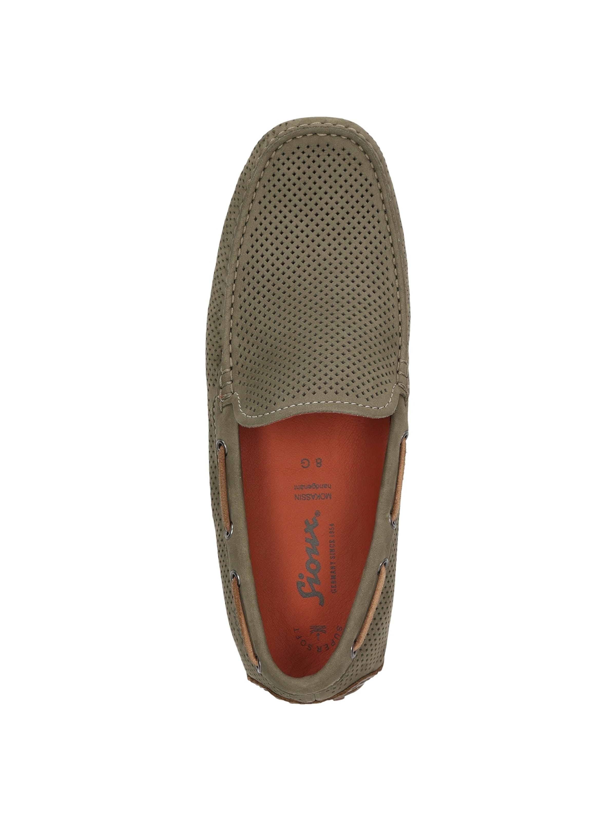 SIOUX Mocassins 'Carulio-706' in Groen