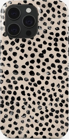 BURGA Smartphonehülle 'Tough MagSafe Case Almond Latte iPhone 15 Pro' in Braun: Vorderseite