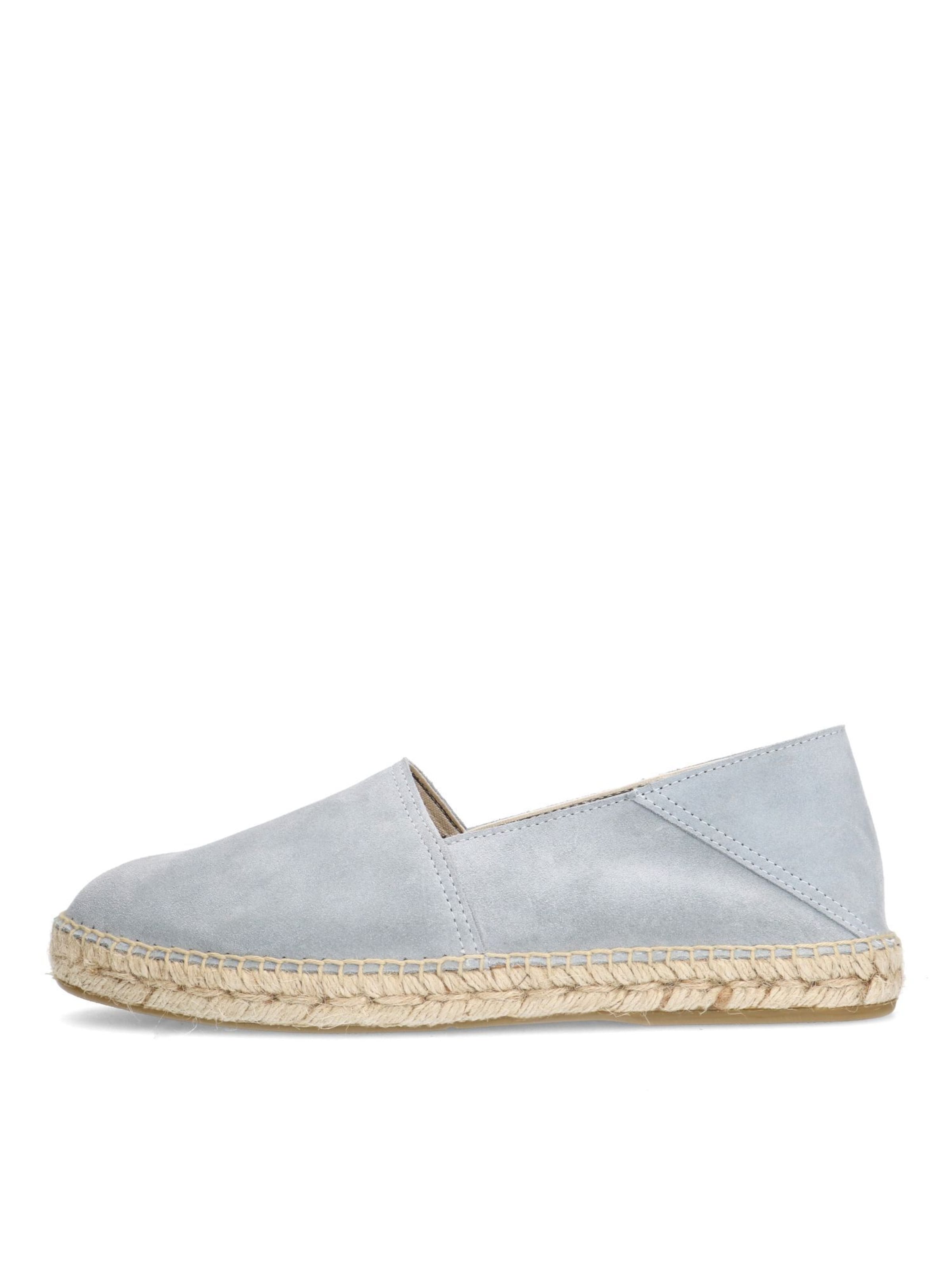 MANFIELD Espadrilles in Grey