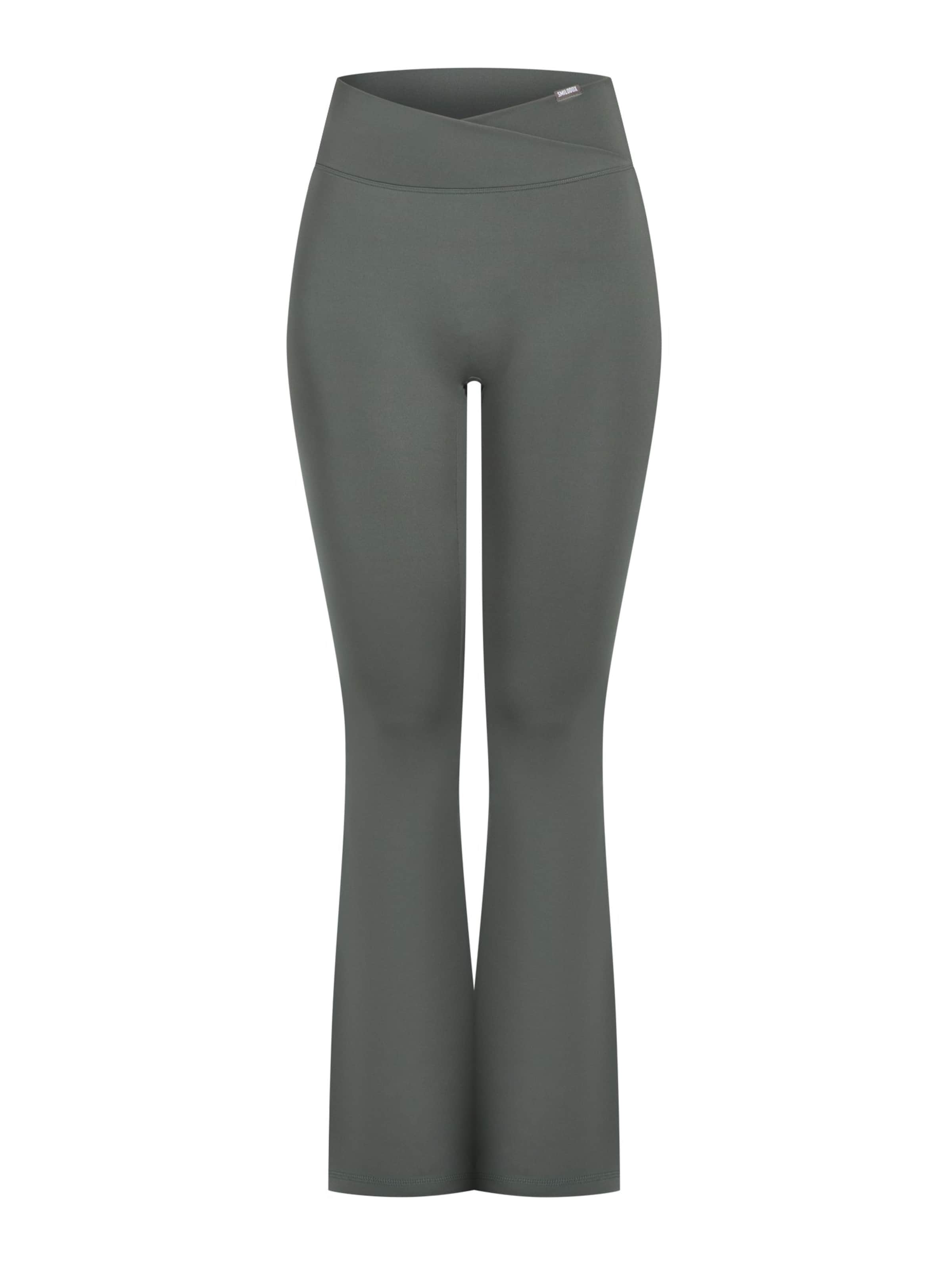 Leggings Smilodox en vert : devant