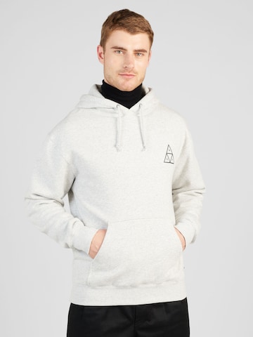 HUF Sweatshirt in Grey: front