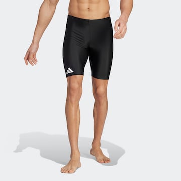 ADIDAS PERFORMANCE Athletic Swim Trunks 'Solid Jammer' in Black: front