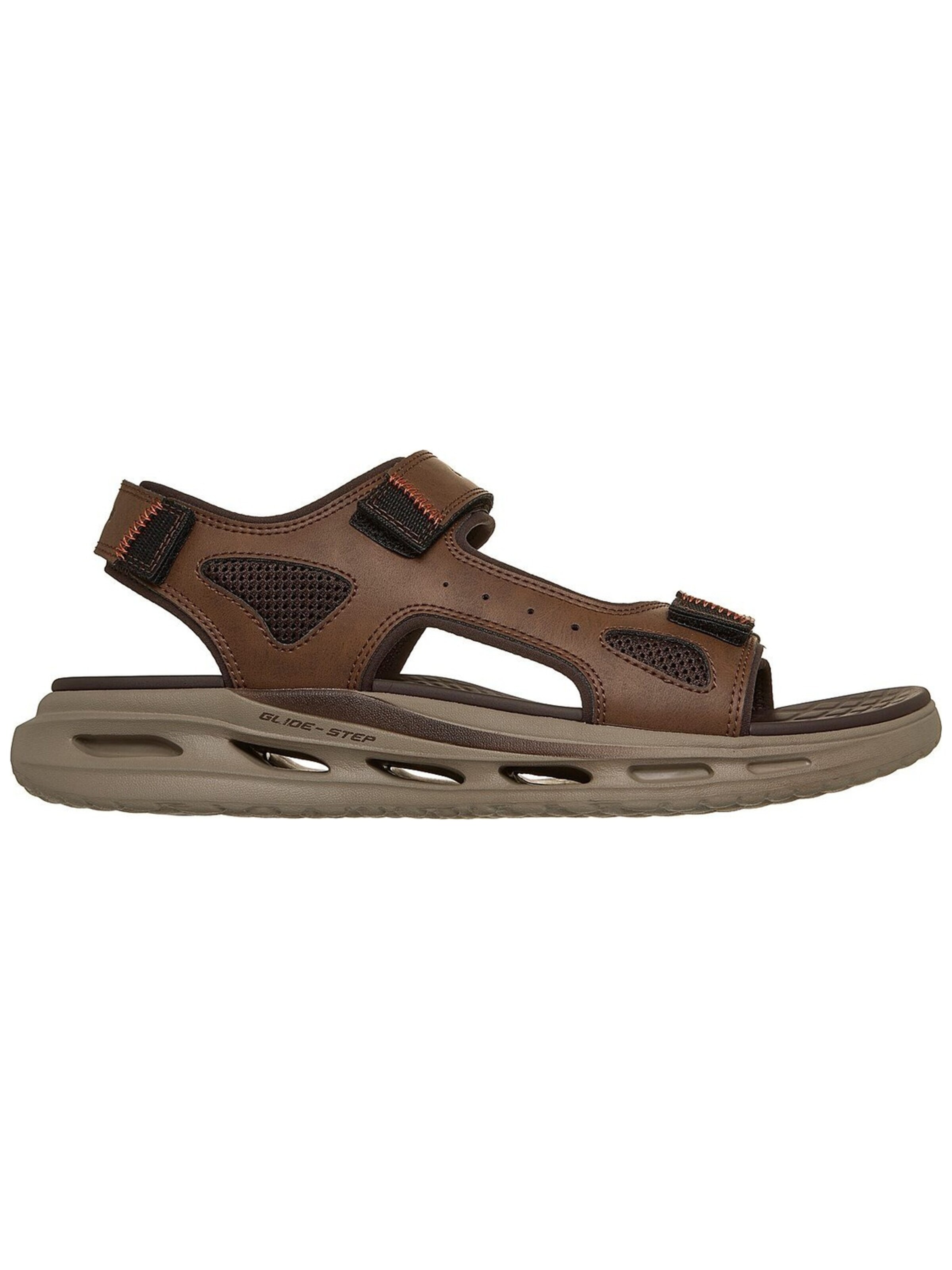 SKECHERS Sandalen 'Skechers Orvan Sd - Gamble' in Bruin