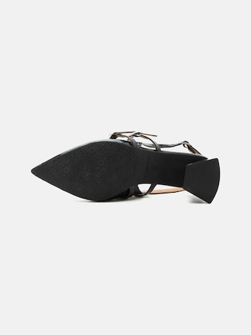 Bianco - Zapatos destalonado 'Maralyn' en negro