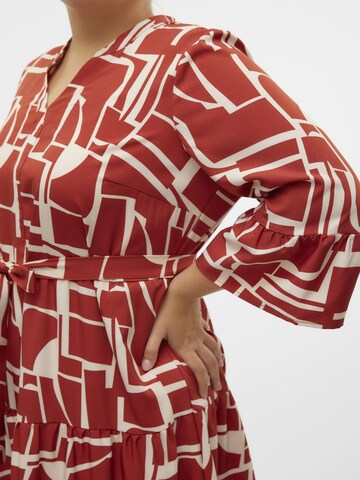 Robe 'ZERA ' Vero Moda Curve en rouge