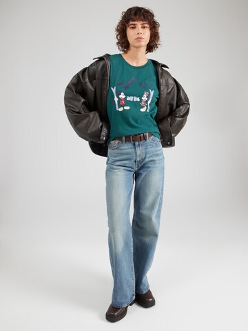 GAP T-Shirt 'MICKEY' in Grün