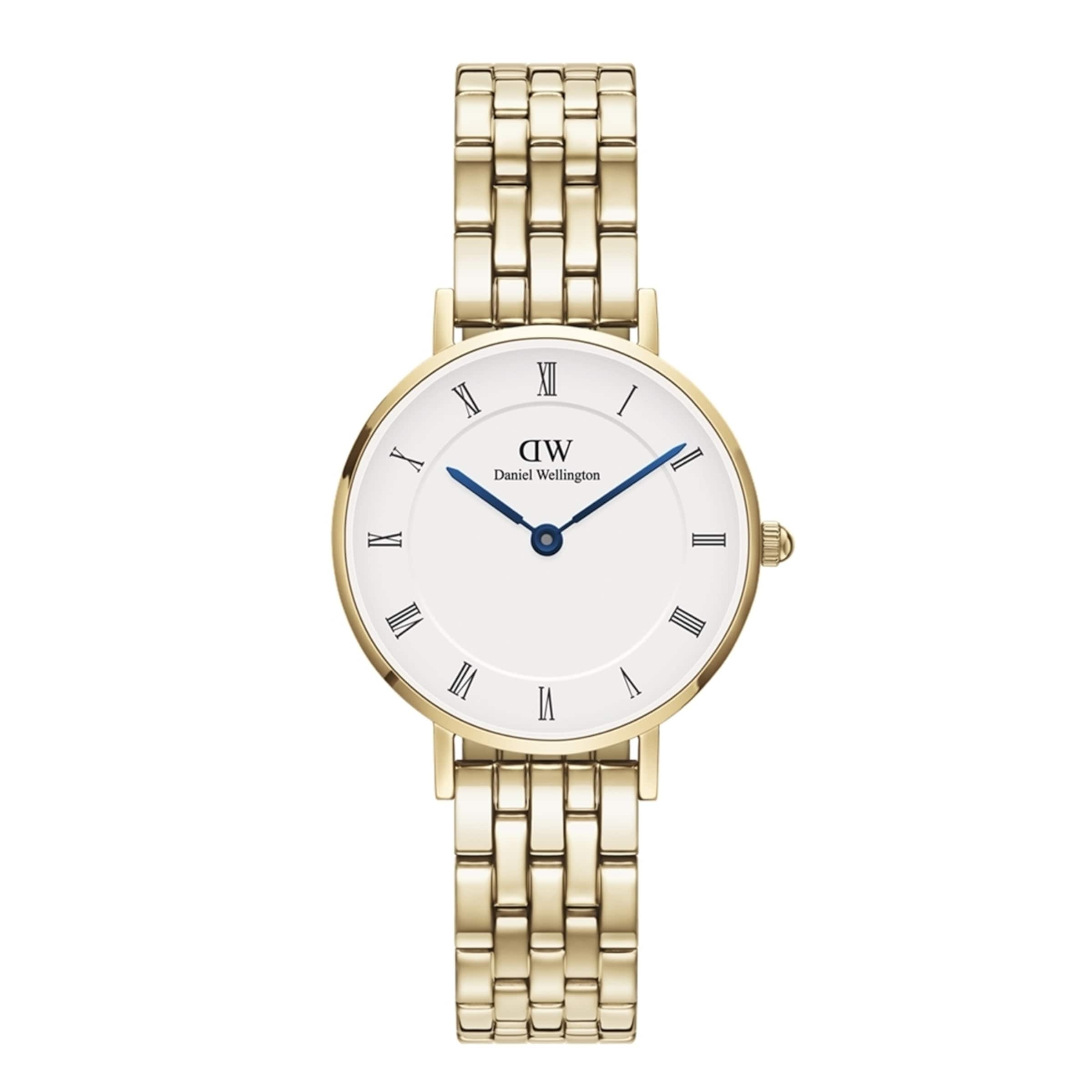 Daniel Wellington Analoguhr in Gold: Vorderseite